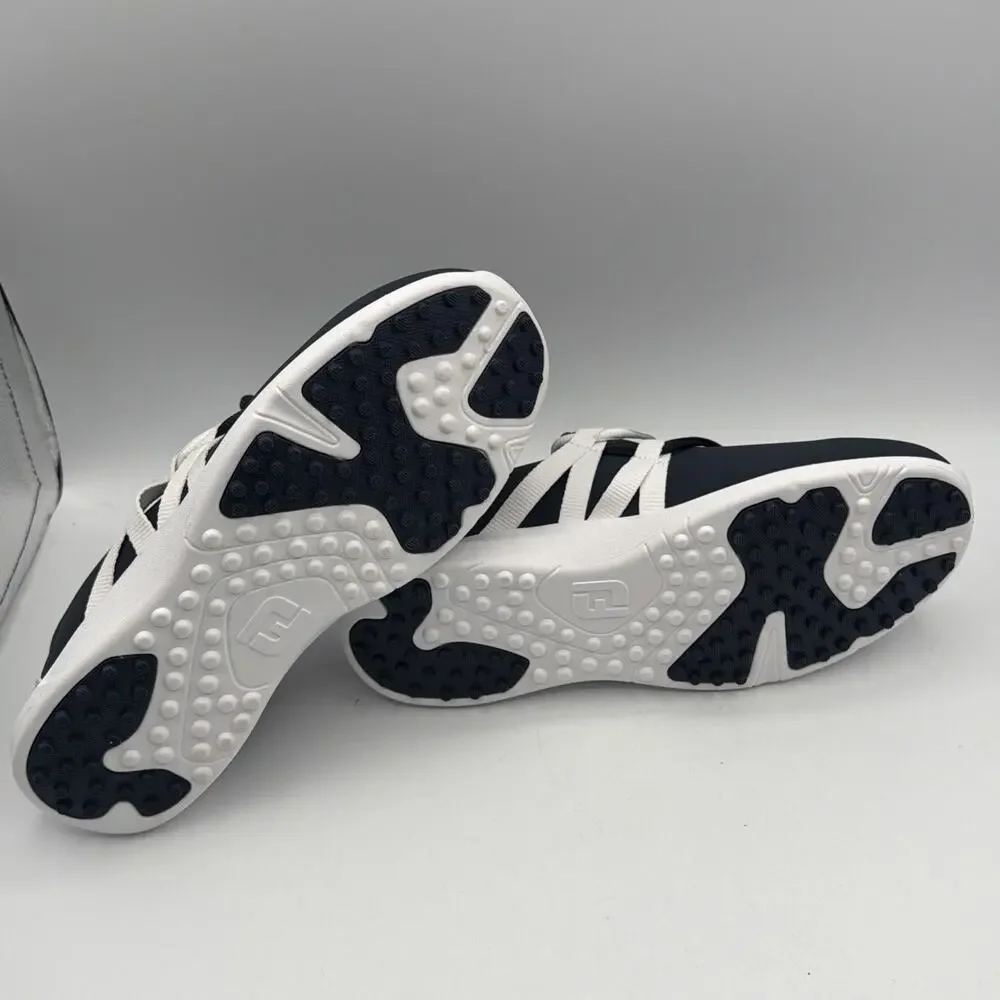 FootJoy Women's Leisure Spikeless Blue White Golf Shoes Sz 7